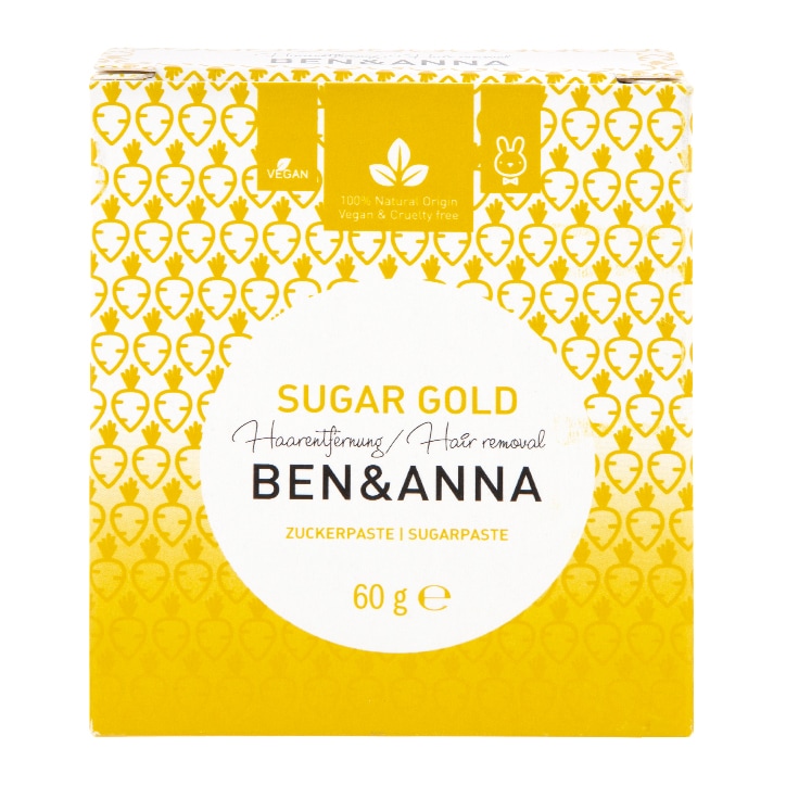 Ben & Anna Sugar Gold - Hair Removal Sugar Paste 60g