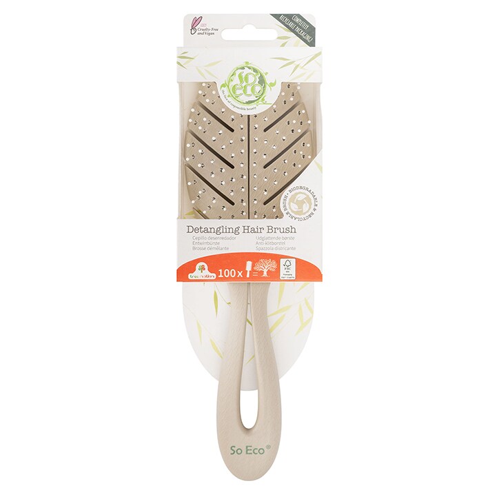 So Eco Biodegradable Detangling Hair Brush