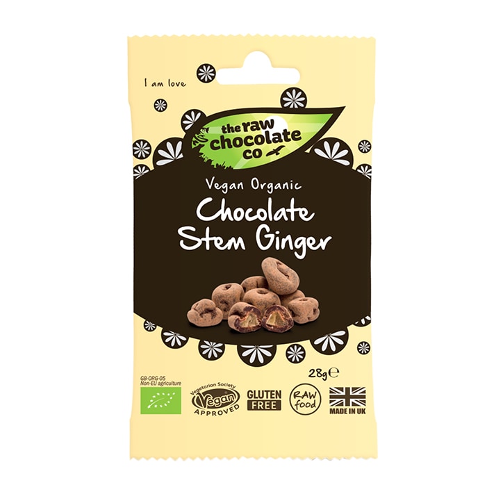 The Raw Chocolate Company Raw Chocolate Ginger 28g