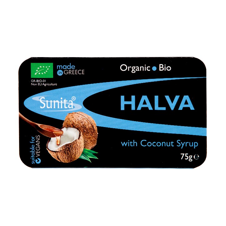 Sunita Organic Halva With Coconut 75g