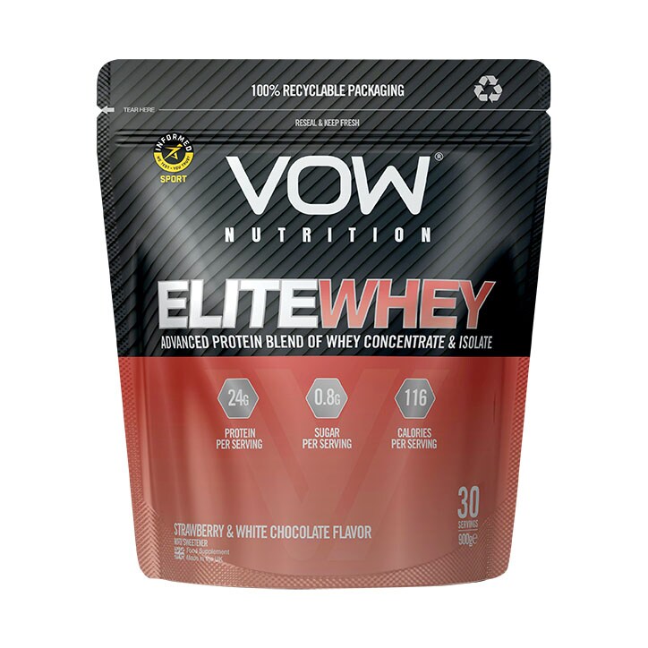Vow Nutrition Elite Whey White Chocolate Strawberry