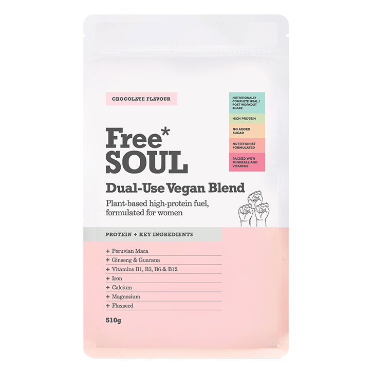 Free Soul Dual Use Blend Vegan Chocolate 510g