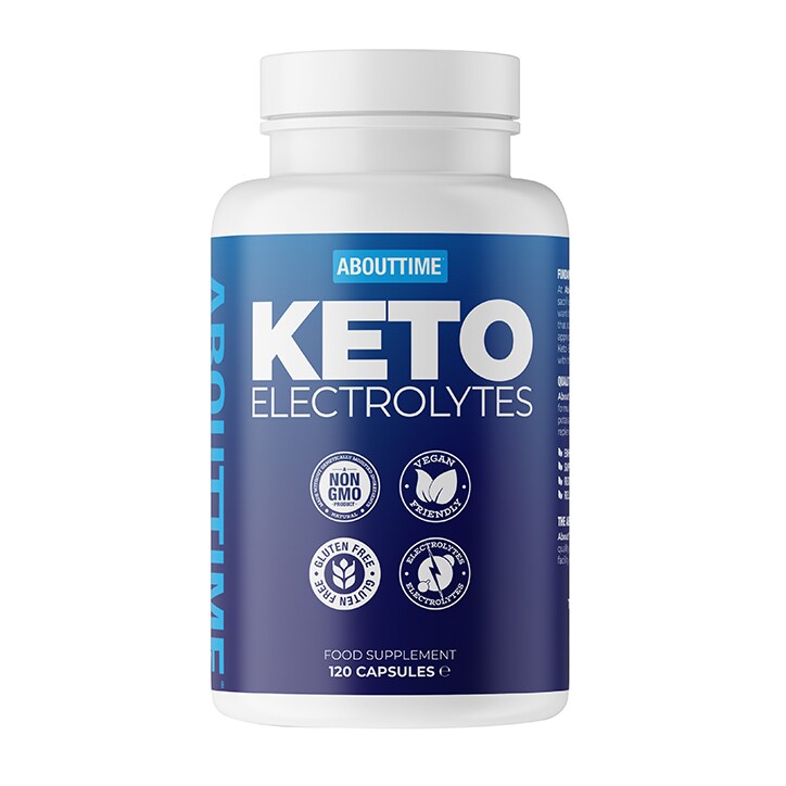 About Time Keto Electrolytes 120 capsules