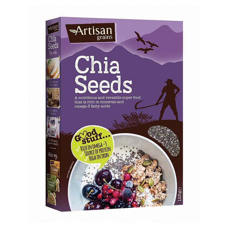 Artisan Grains Chia Seeds 125g