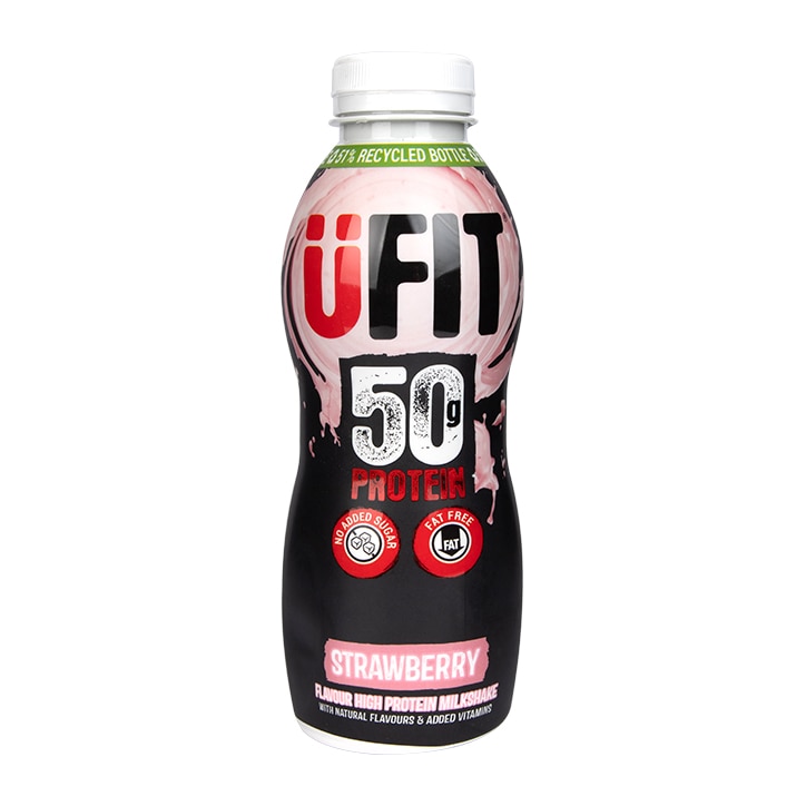 UFIT High 50g Protein Shake Drink Strawberry Strawberry | Holland