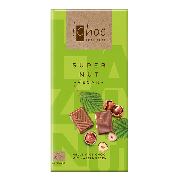 Ichoc Super Nut Rice Chocolate 80g