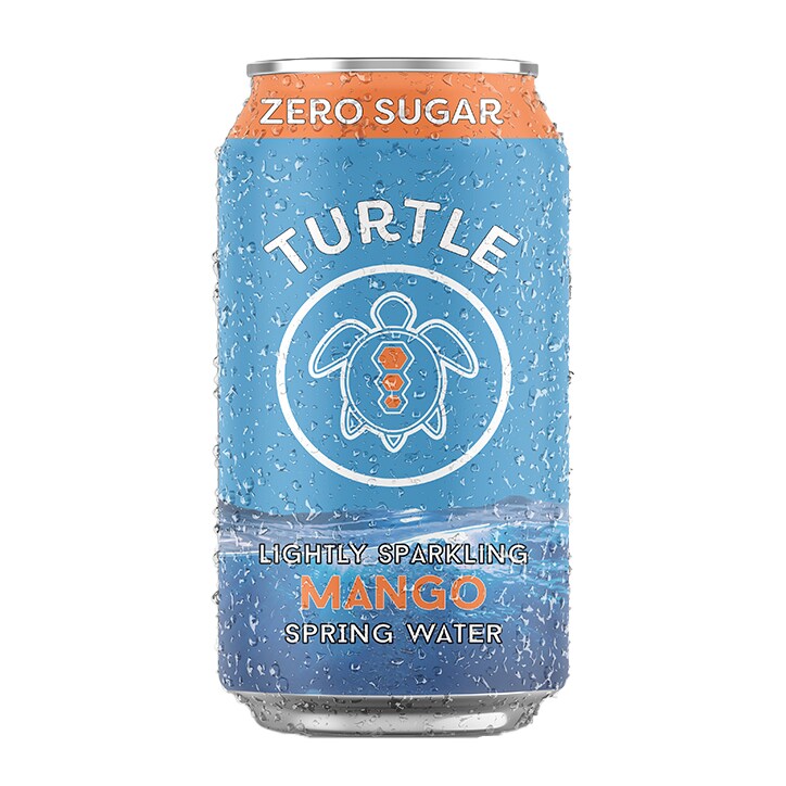 Turtle Mango Lighty Sparkling Spring Water 330ml