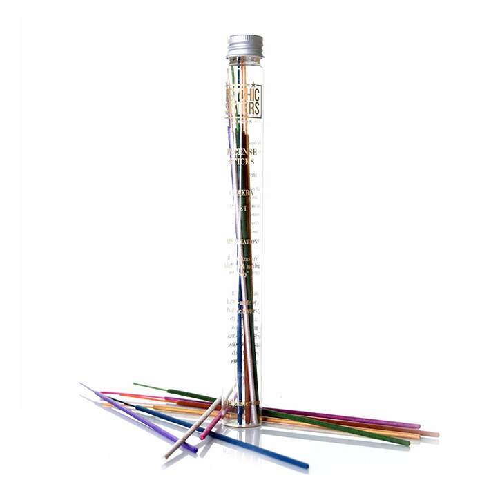 Psychic Sisters Chakra Set Incense Sticks 14 Sticks