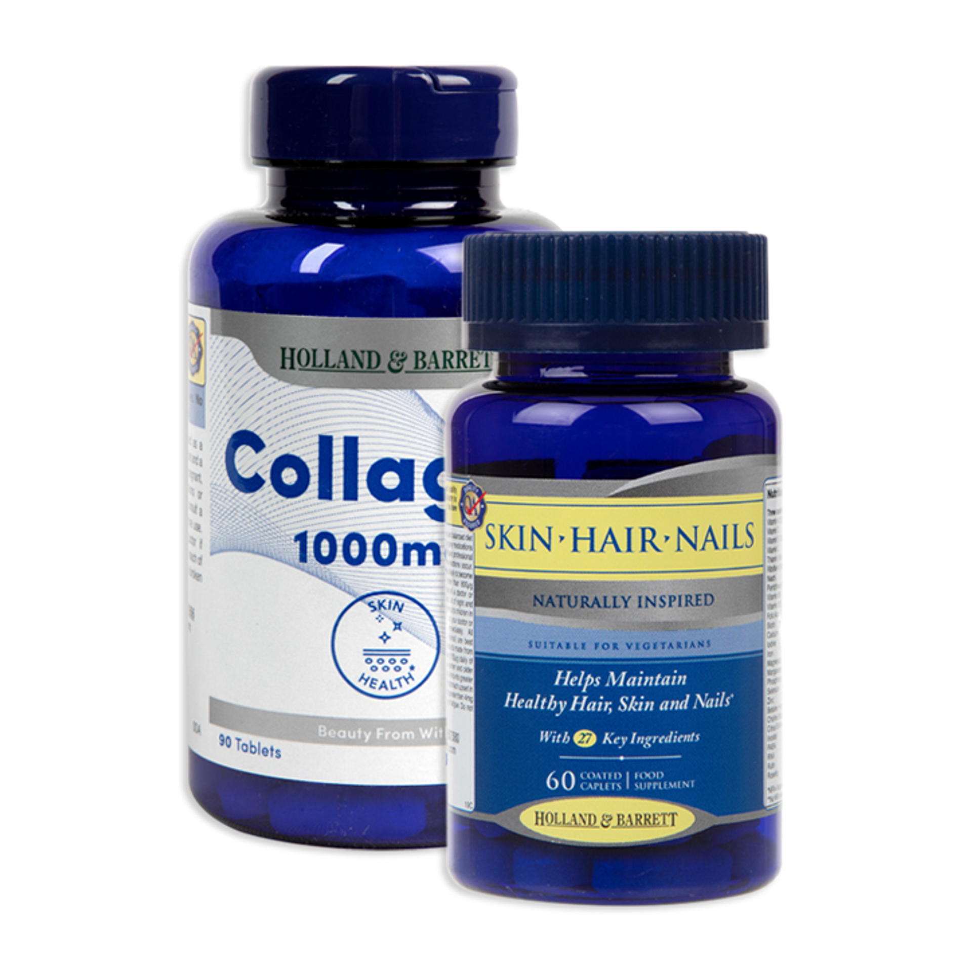 Holland & Barrett Skin Hair & Nails Supplements Beauty Bundle