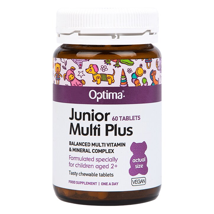 Optima Healthcare Junior Multi Plus Chewable 60 Tablets