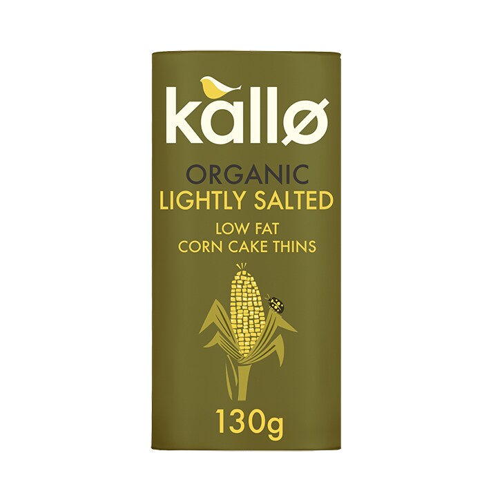 Kallo Organic Corn Cakes 130g