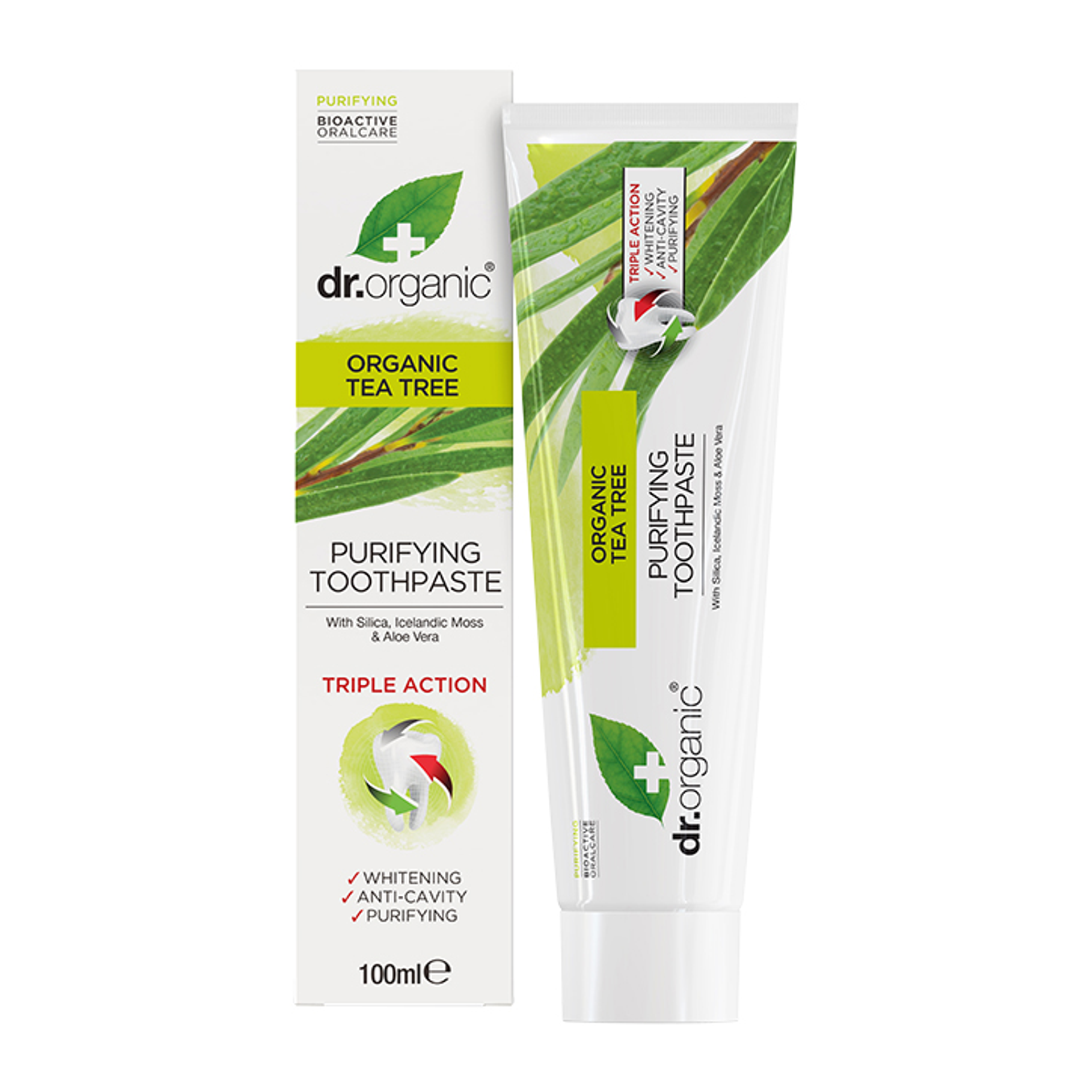 Dr Organic Tea Tree Toothpaste Holland & Barrett