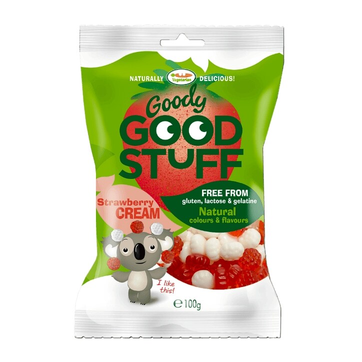 Goody Good Stuff Strawberry & Cream 100g