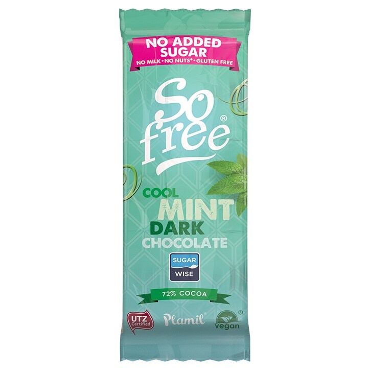 Plamil Dairy Free Mint Chocolate Bar 100g