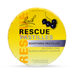 Nelsons Bach Rescue Remedy Blackcurrant Pastilles 50g