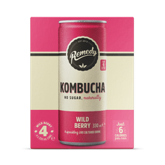 Image 1 for Wild Berry Kombucha 4x 330ml