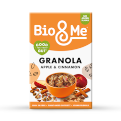 Image 1 for Bio&Me Apple & Cinnamon Gut-Loving Granola 360g