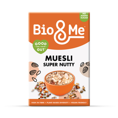 Image 1 for Bio&Me Super Nutty Gut-Loving Oat Muesli 450g