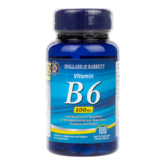 Image 1 for Vitamin B6 100 Tablets 100mg