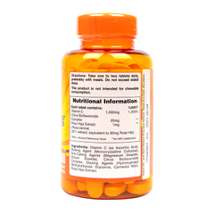 Image 3 for Vitamin C with Wild Rose Hips 100 Caplets 1000mg