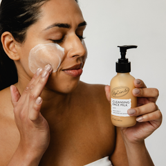Image 3 for Cleansing Face Milk with Aloe Vera + upcycled Oat Powder 120ml