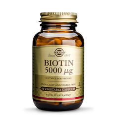 Image 1 for Biotin 5000µg 50 Vegi Capsules