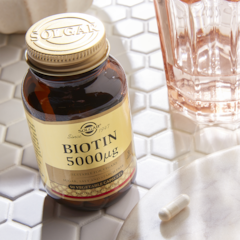 Image 2 for Biotin 5000µg 50 Vegi Capsules