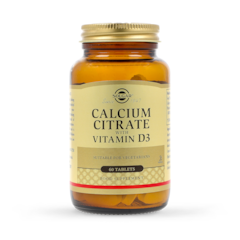 Calcium Citrate with Vitamin D3 60 Tablets