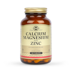 Calcium Magnesium plus Zinc 100 Tablets