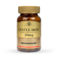 Gentle Iron 20mg 90 Vegi Capsules