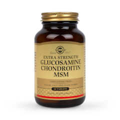 Extra Strength Glucosamine Chondroitin MSM 60 Tablets