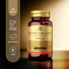Image 2 for Methylcobalamin 1000µg 30 Nuggets