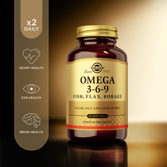 Image 2 for Omega 3-6-9 Fish, Flax, Borage 60 Softgels