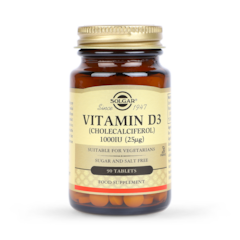 Vitamin D3 1000IU 90 Tablets