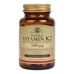 Solgar Vitamin K2 100µg 50 Vegi Capsules