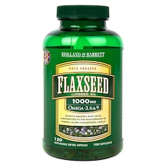 Flaxseed Linseed Oil 120 Capsules