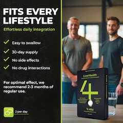 Image 5 for 4Him Liverhealth  Liver Support 60 Vegan Tablets