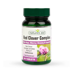 Natures Aid Red Clover Complex 60 Tablets