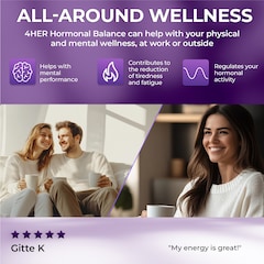 Image 4 for 4Her Hormonal Balance For Women 60 Vegan Tablets