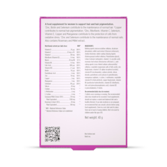 Image 2 for Hair Supplements For Women 60 Vegan Tablets