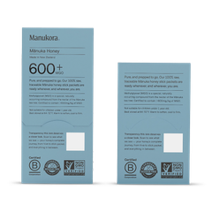 Image 2 for Manuka Honey Sticks 600+ MGO 10x Sachets