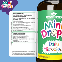 Image 2 for Mini Drops Daily Microbiotic 50ml