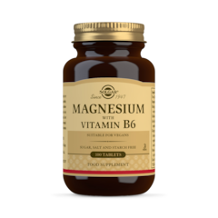 Image 1 for Magnesium With Vitamin B6 100 Tablets