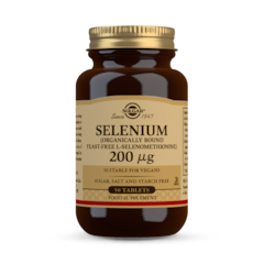 Image 1 for Selenium (Yeast-Free) 200µg 50 Tablets
