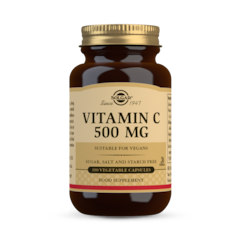 Image 1 for Vitamin C 500mg Vegetable 100 Capsules