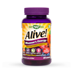 Alive! Womens Energy 60 Gummies