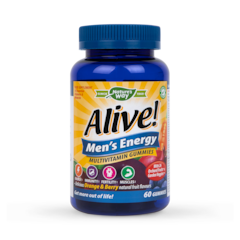 Alive! Mens Energy Soft Jells 60 Tablets