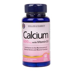 Holland & Barrett Calcium plus Vitamin D 60 Tablets
