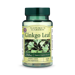 Image 1 for Good n Natural Ginkgo Leaf 120 Tablets 250mg