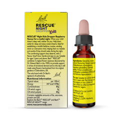Image 2 for Rescue Remedy Kids Night Dropper Rasberry Flavour 10ml